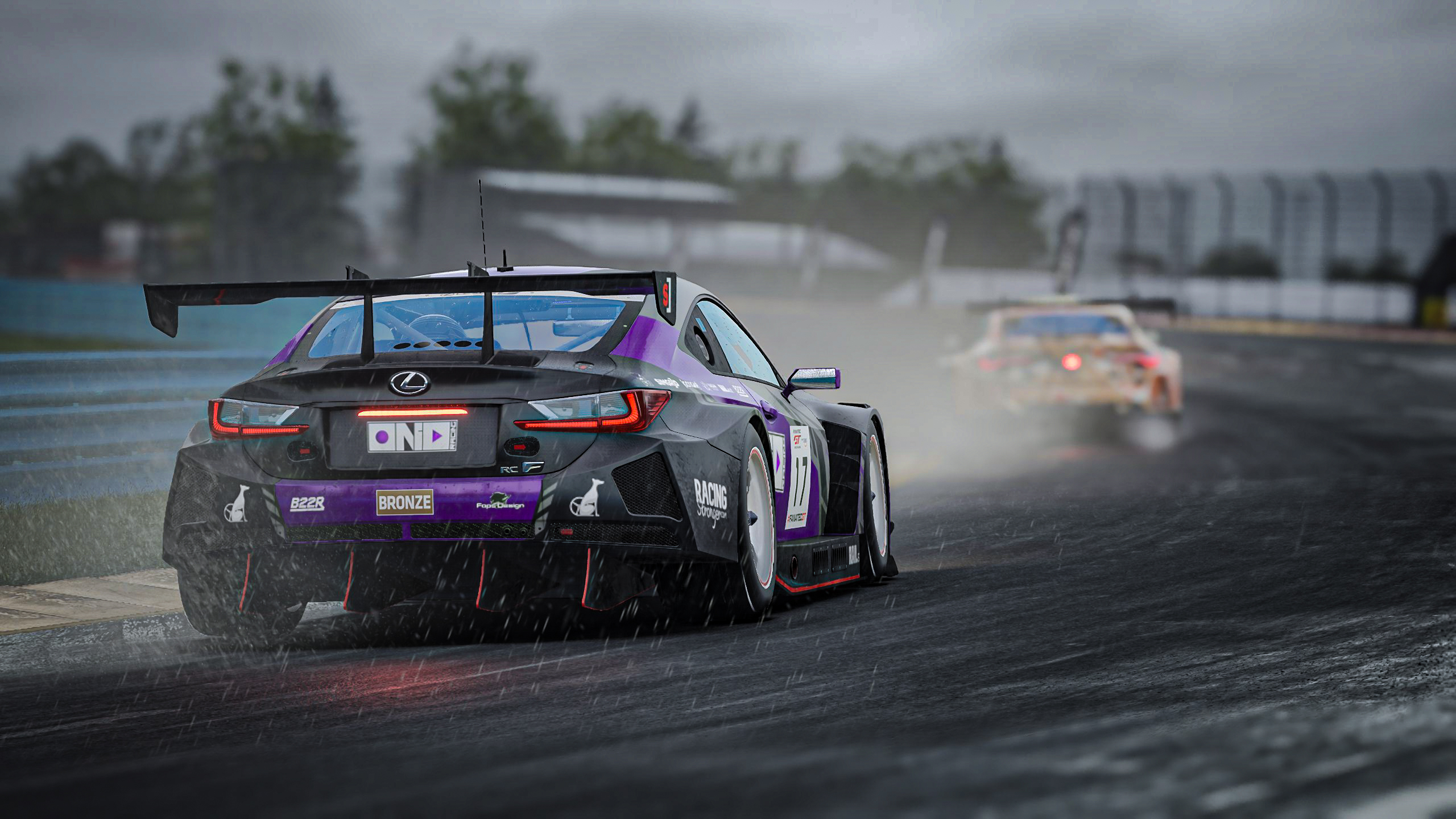 ACC Racing in the wet